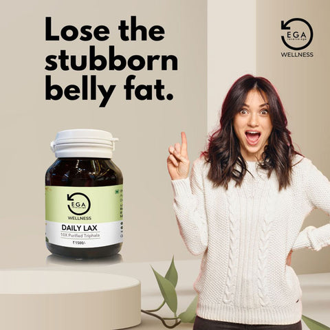 lose stubborn belly fat with Triphala Lax
