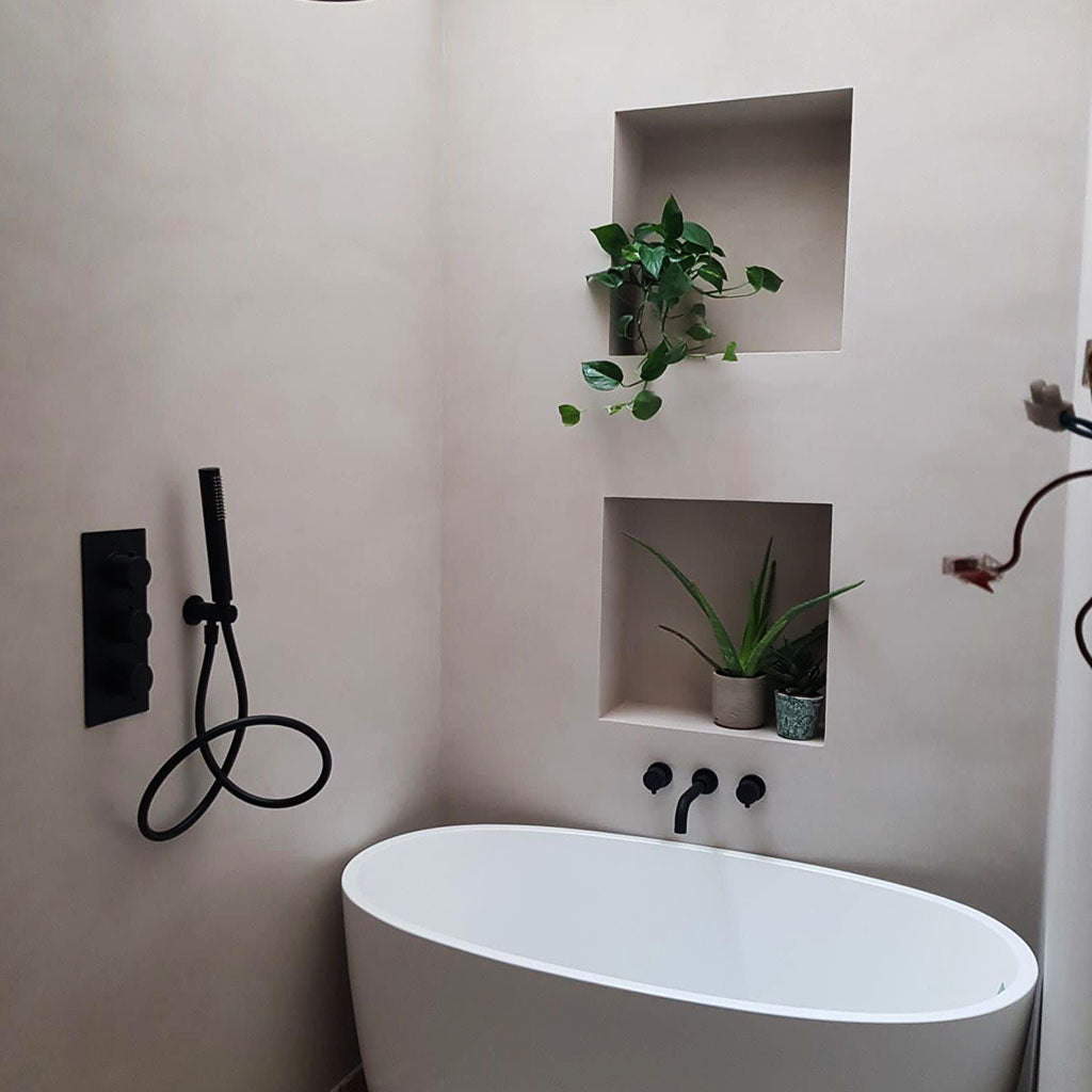 microcement bathroom