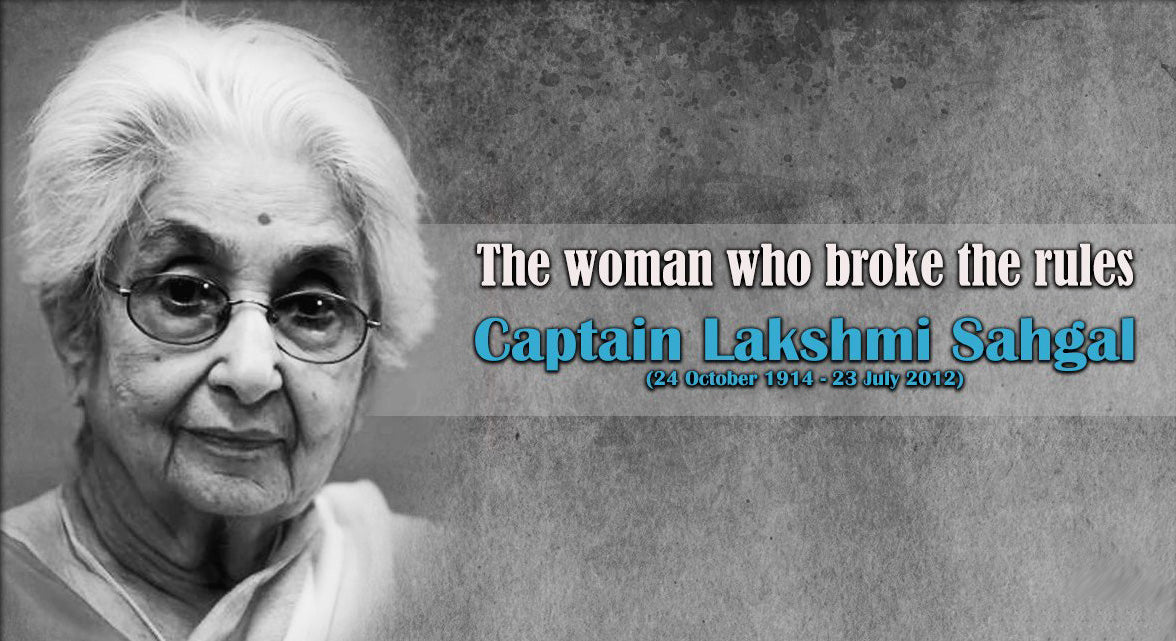 Captain Lakshmi Sahgal – the ‘Rani’ of the INA regiment – Unnatisilks