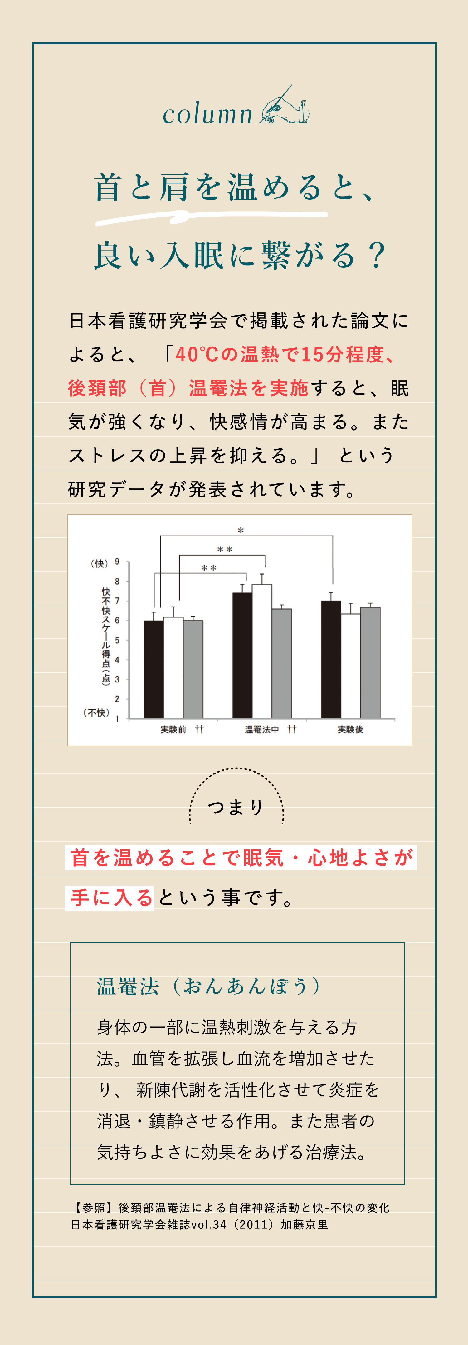 公式】首と肩がホッとする枕 | 首を40度で15分間温めることで心地よい