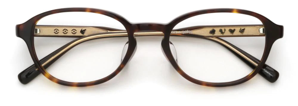 JINS Kanto Model UCF-21S-002 in brown demi