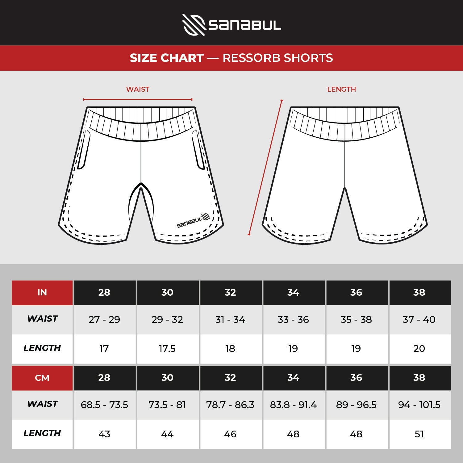 Series 2 Combat Training Shorts | Sanabul