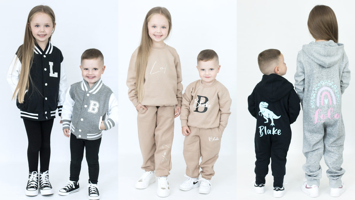Personalised kids clothing