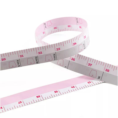 WINTAPE100Pcs/Roll Educare Wound Adhesive Ruler Paper wound Medical  Measuring Tape Device 10CM 4Inch Wound Tape Measure Papers
