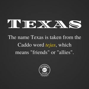 Texas Caddo word