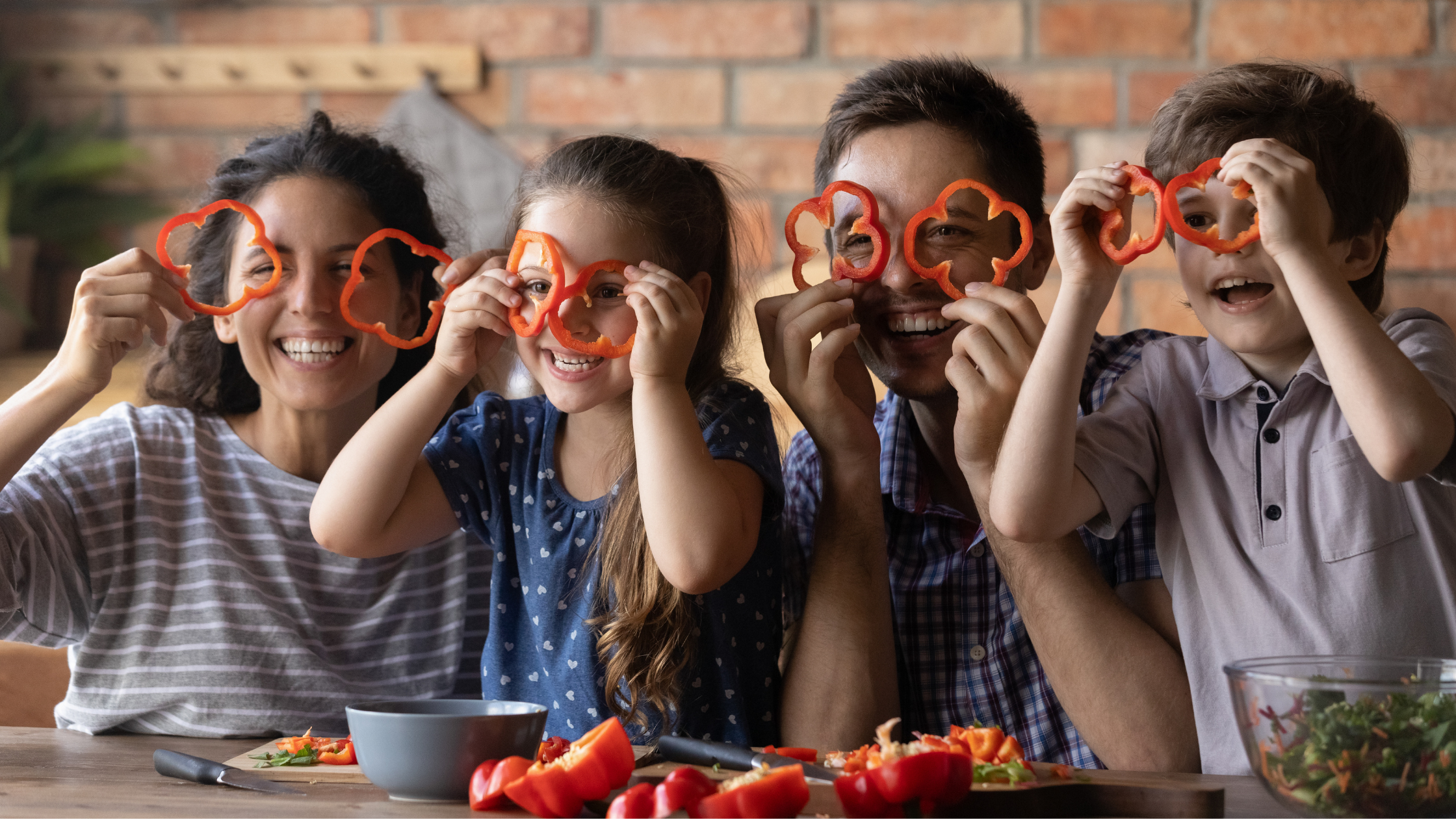 Get the family involved in cooking