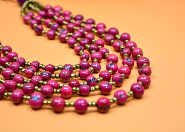 Acai beads Necklace