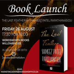 the last feather book launch shameez patel papathanasiou