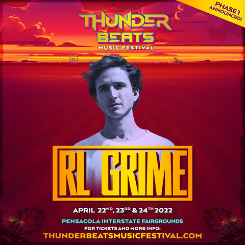 DJ RL Grime Headlining Thunder Beats Music Festival