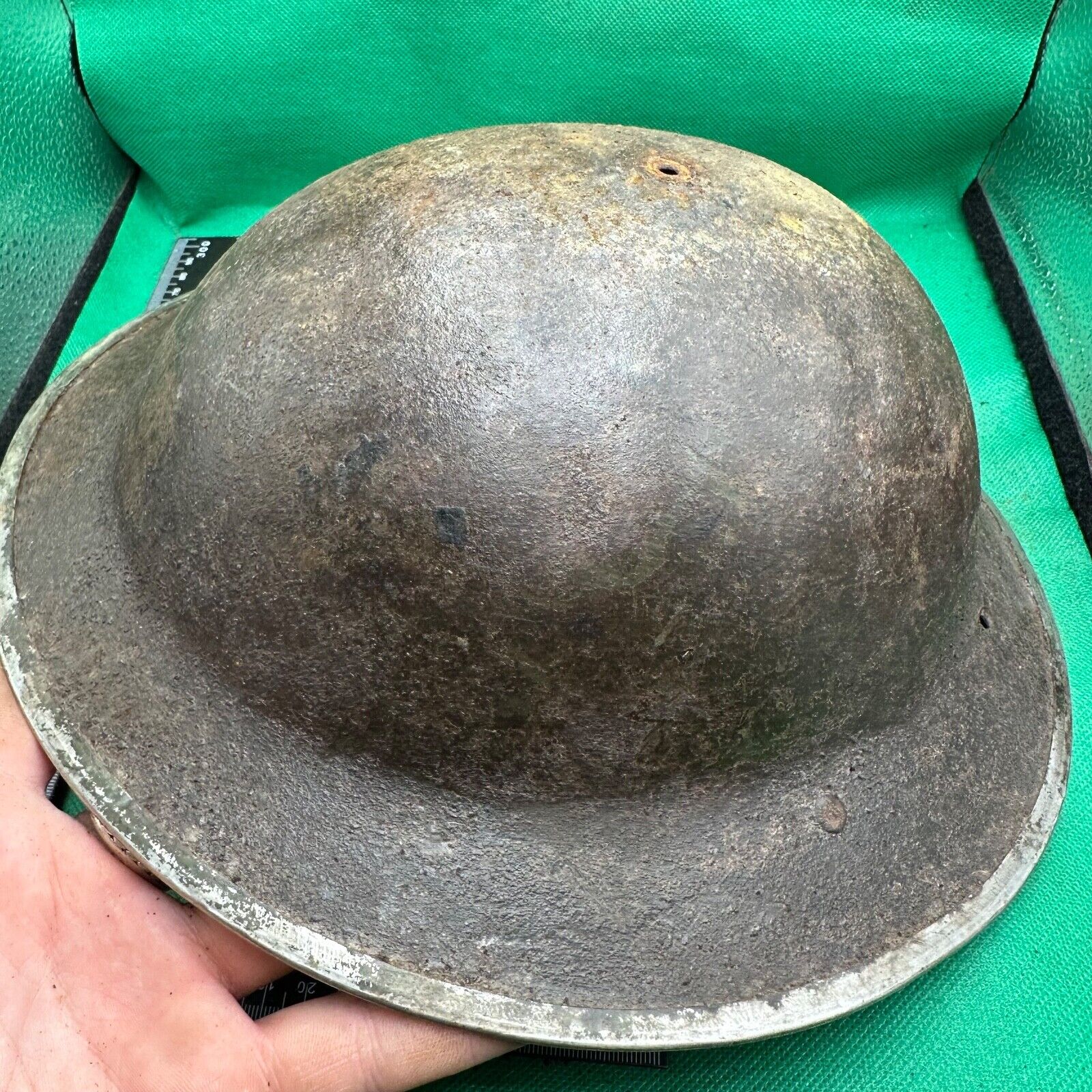 British Army Mk2 Brodie Helmet - Original WW2 - South African Manufact ...