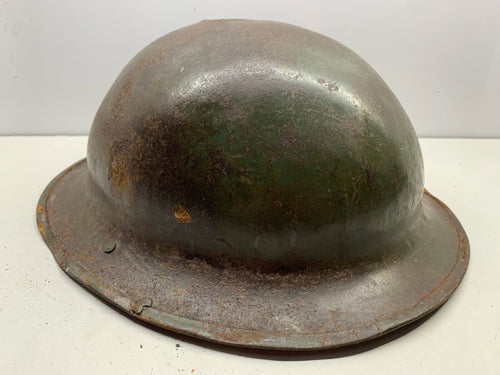 Original British Army Mk1 Brodie Helmet WW1 WW2 Combat