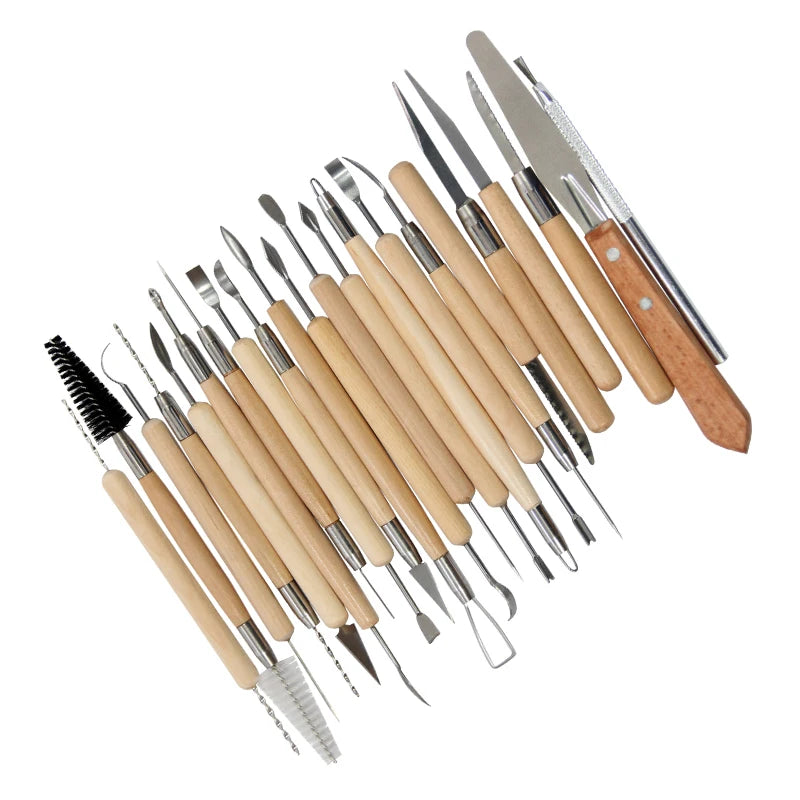 22pcs Pottery Carving Tool Set