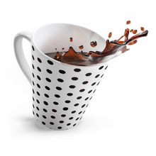 Load image into Gallery viewer, Polka Dots Color Assortment  Latte Mug
