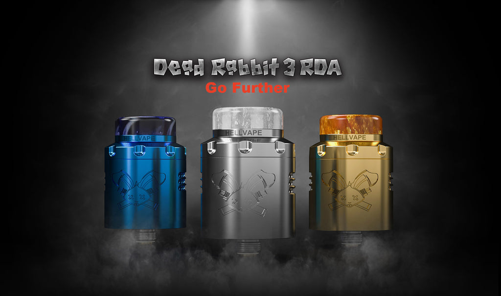 ATOMIZADOR Hell Vape Dead rabbit RDA 3