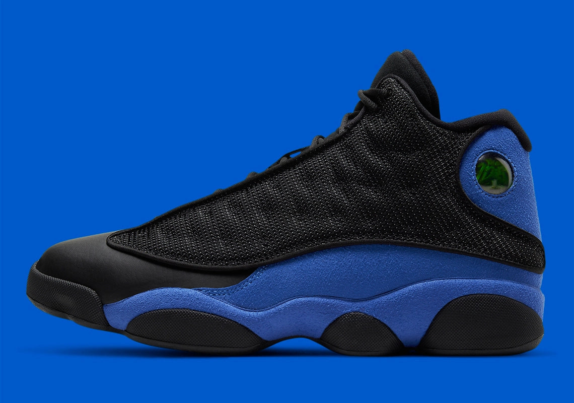 blue and black jordan 13 release date