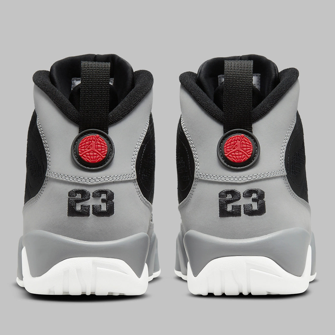 gray jordans 9