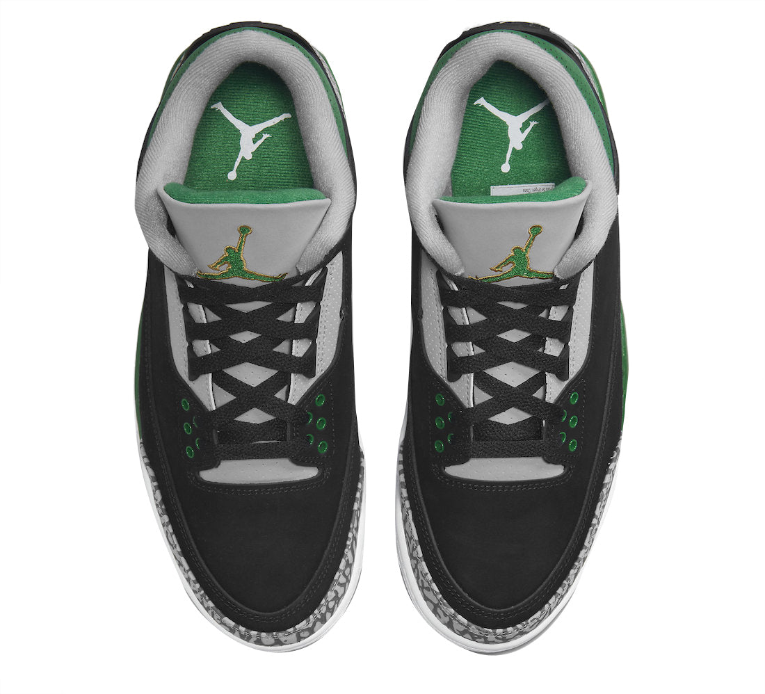 nike pine green jordan 3