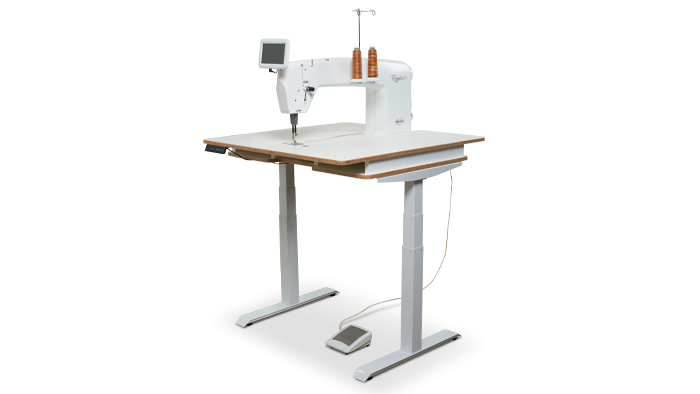 Baby Lock Regalia ST with Lift Table – Creative Sewing Center