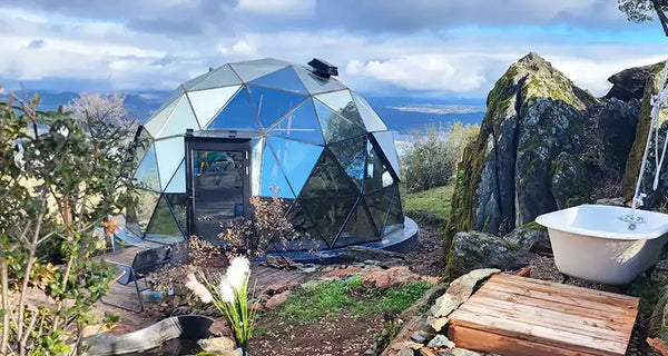 glass dome for Airbnb hotel