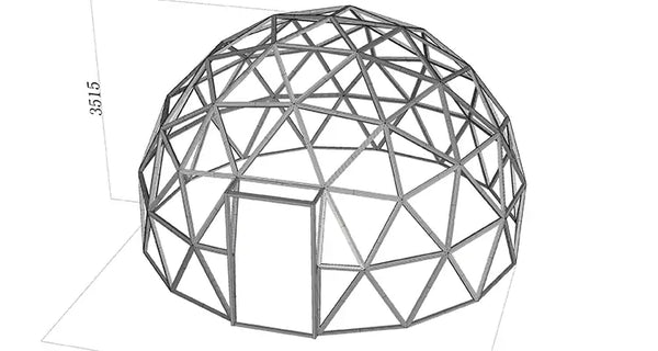 geodesic glass dome