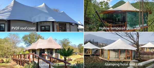 luxury tent house for glamping