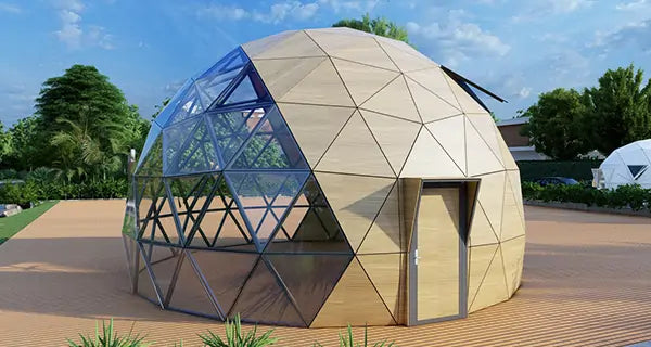 8.5m glass dome tent