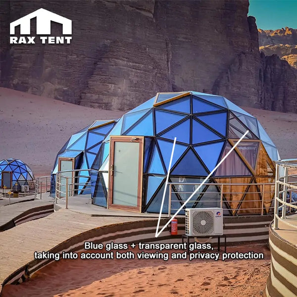 6m glamping dome tent hotel