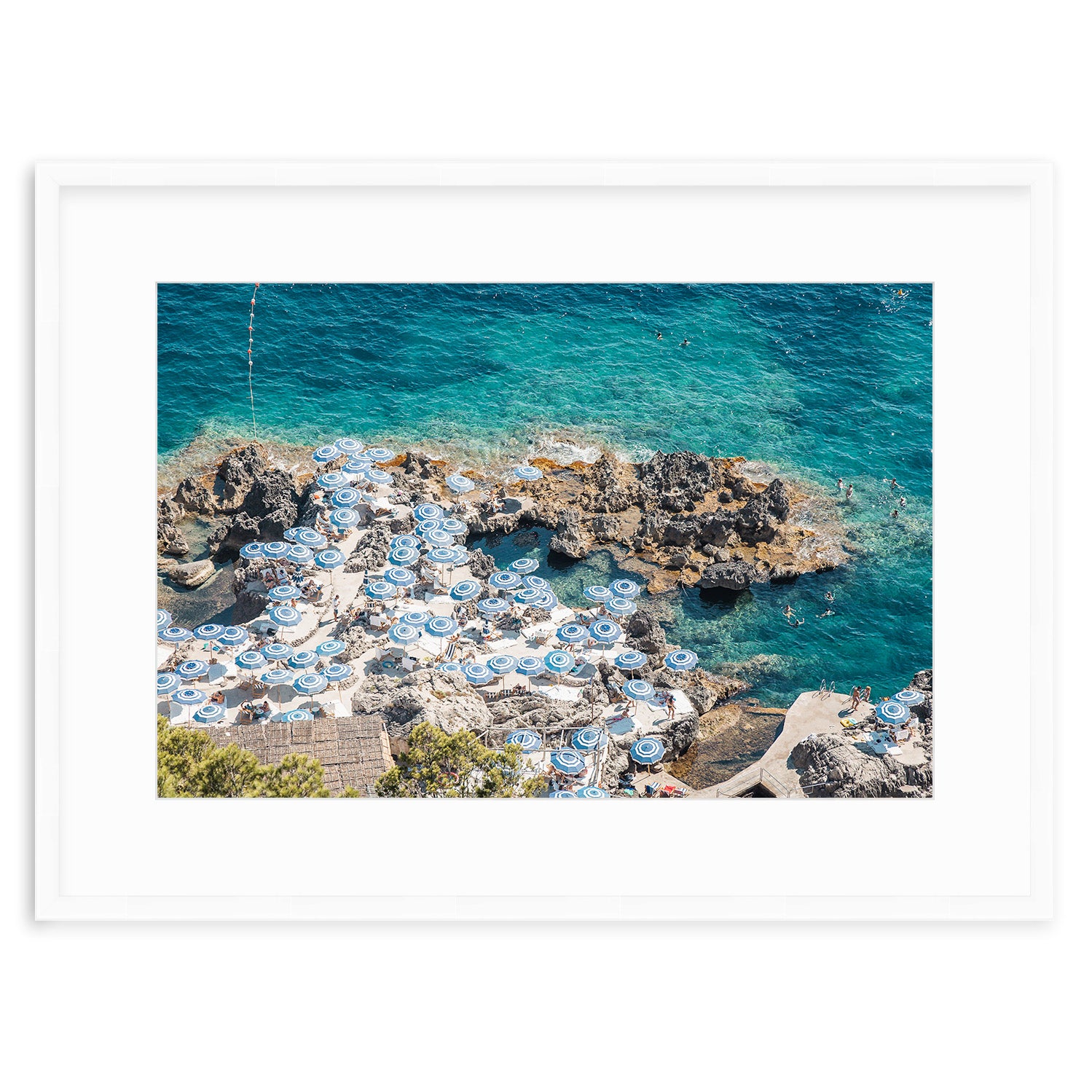 Isola di Capri - Capri Italy Framed Fine Art Photography Print