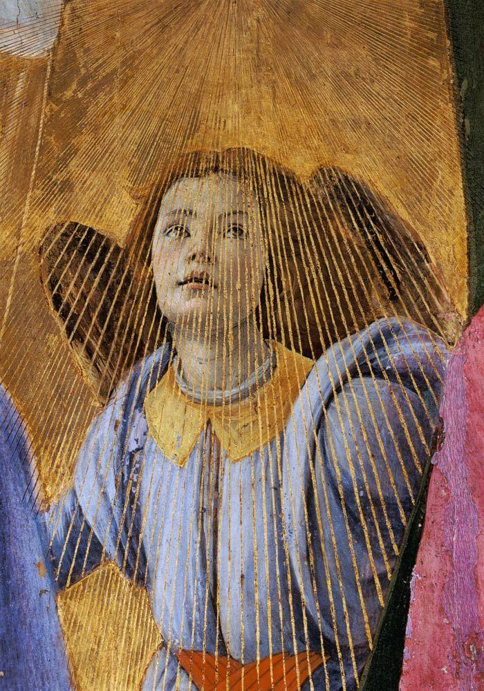 Angel, from the "Coronation of the Virgin  - Sandro Botticelli