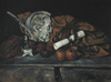 Still life of the artist's accessories - Paul Cézanne