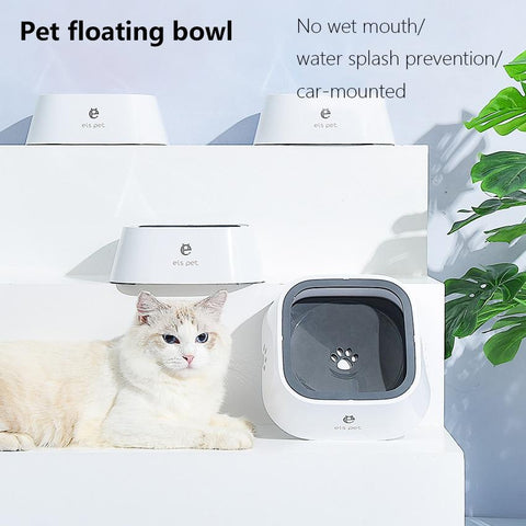 Pet floating bowl