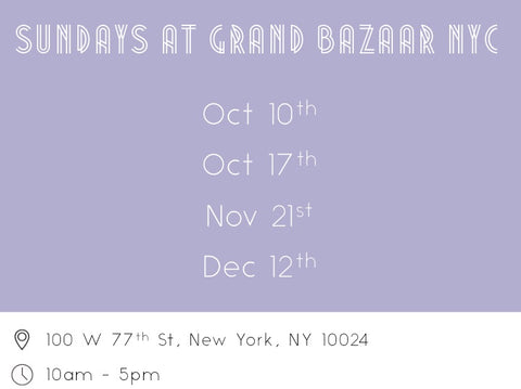 salt & caramel at Grand Bazaar NYC 2021 Tour Dates