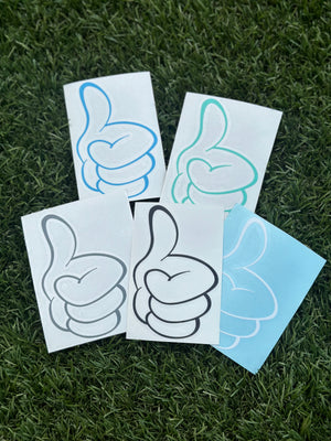Thumbs Up Vinyl Sticker - Kareless