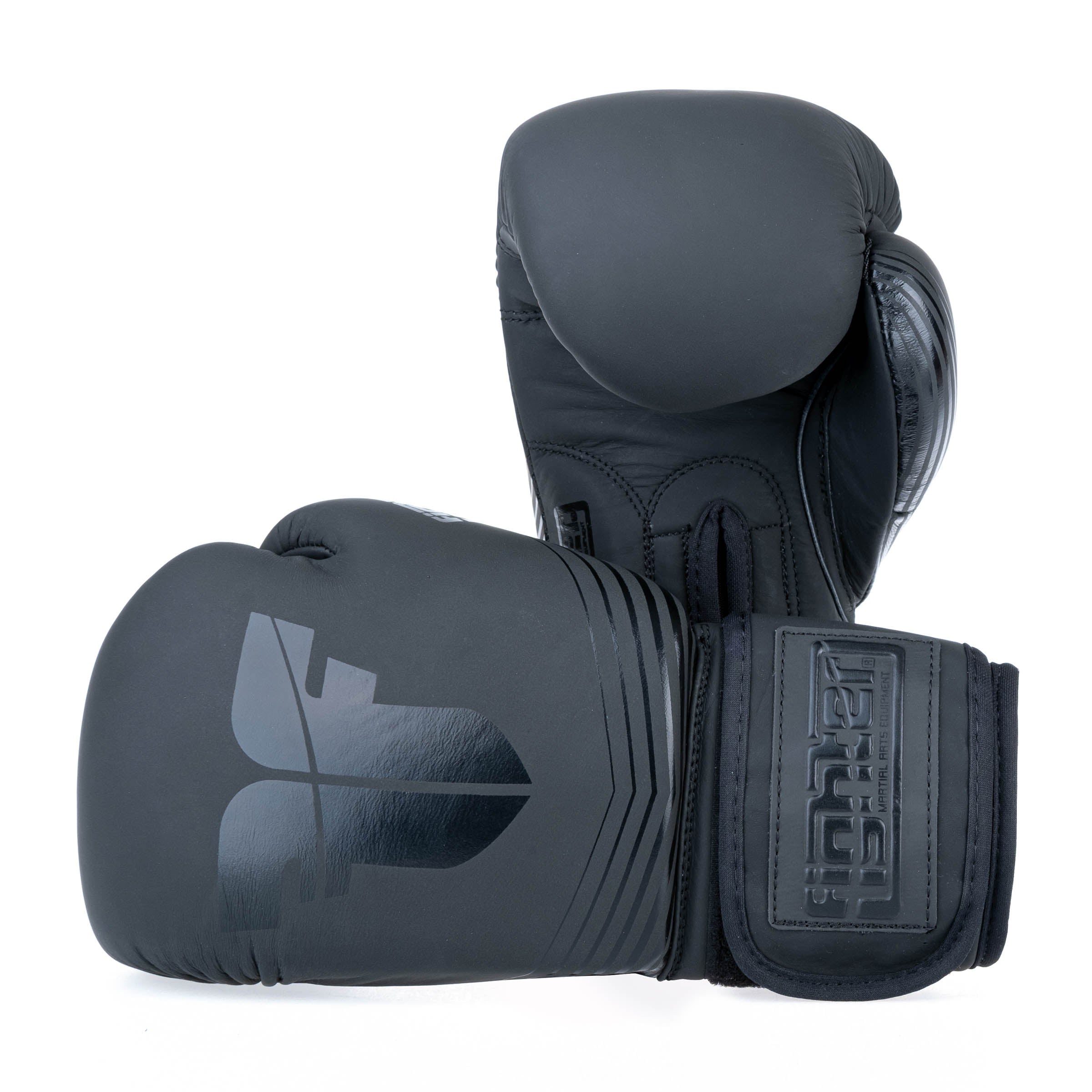 Fighter Boxing Gloves SPLIT Stripes - black - Fighters Europe product image