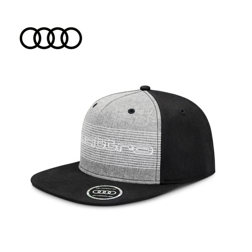 Casquette de base Audi Sport pour enfants Quattro Cap Snapback Baseballcap  gris/vert 3201901300