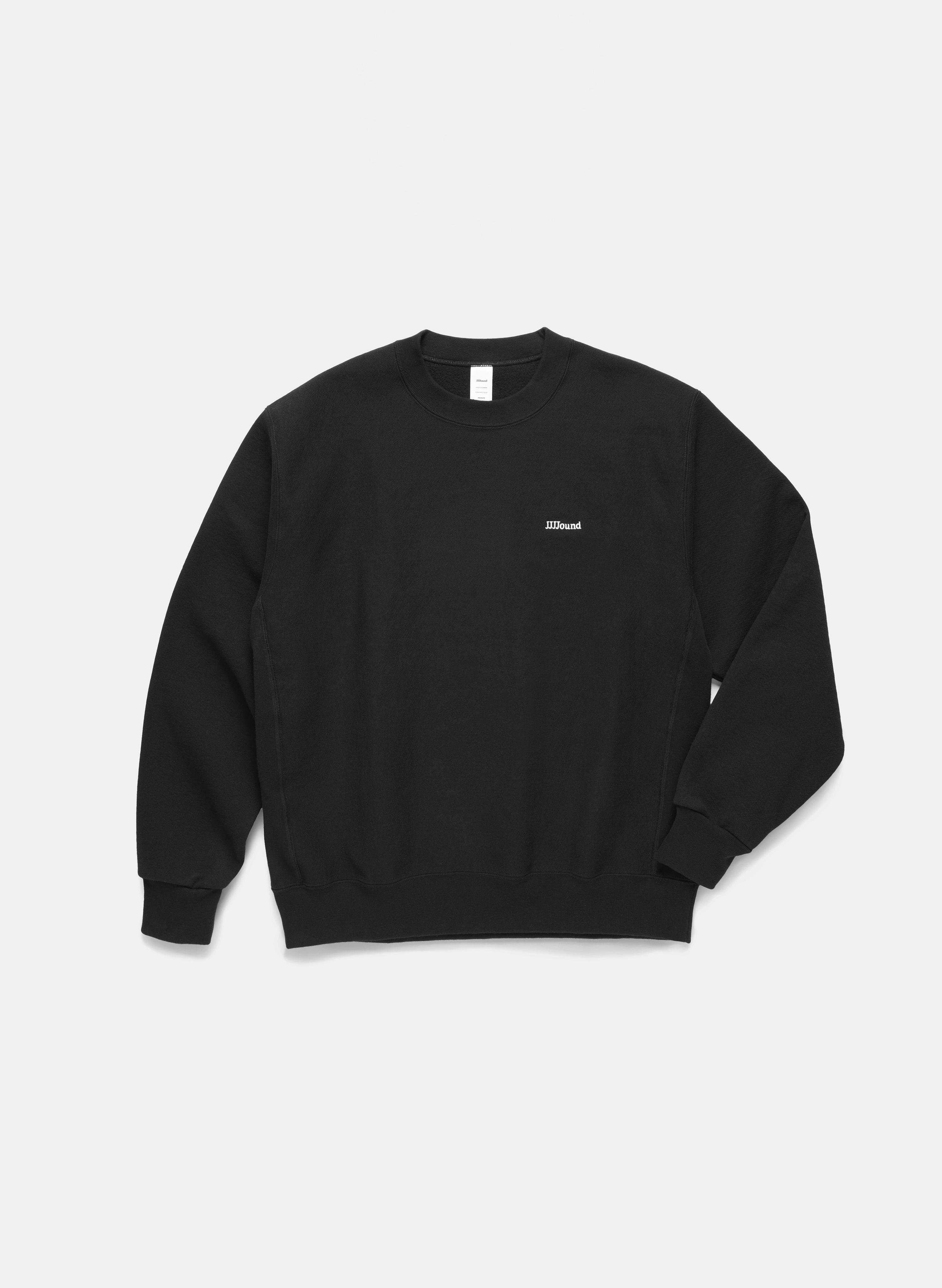 L サイズ jjjjound Black Crewneck | www.150.illinois.edu