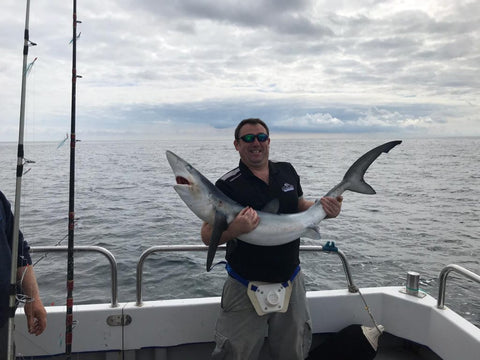 Ebony May Shark Fishing Pic