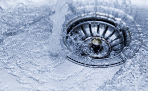 Water in sink