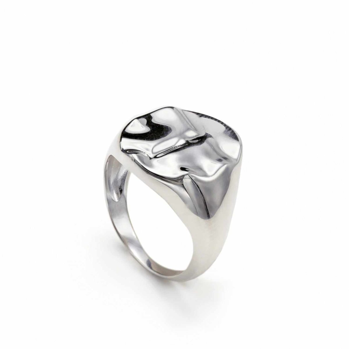 Ring - Liquid convex design signet ring