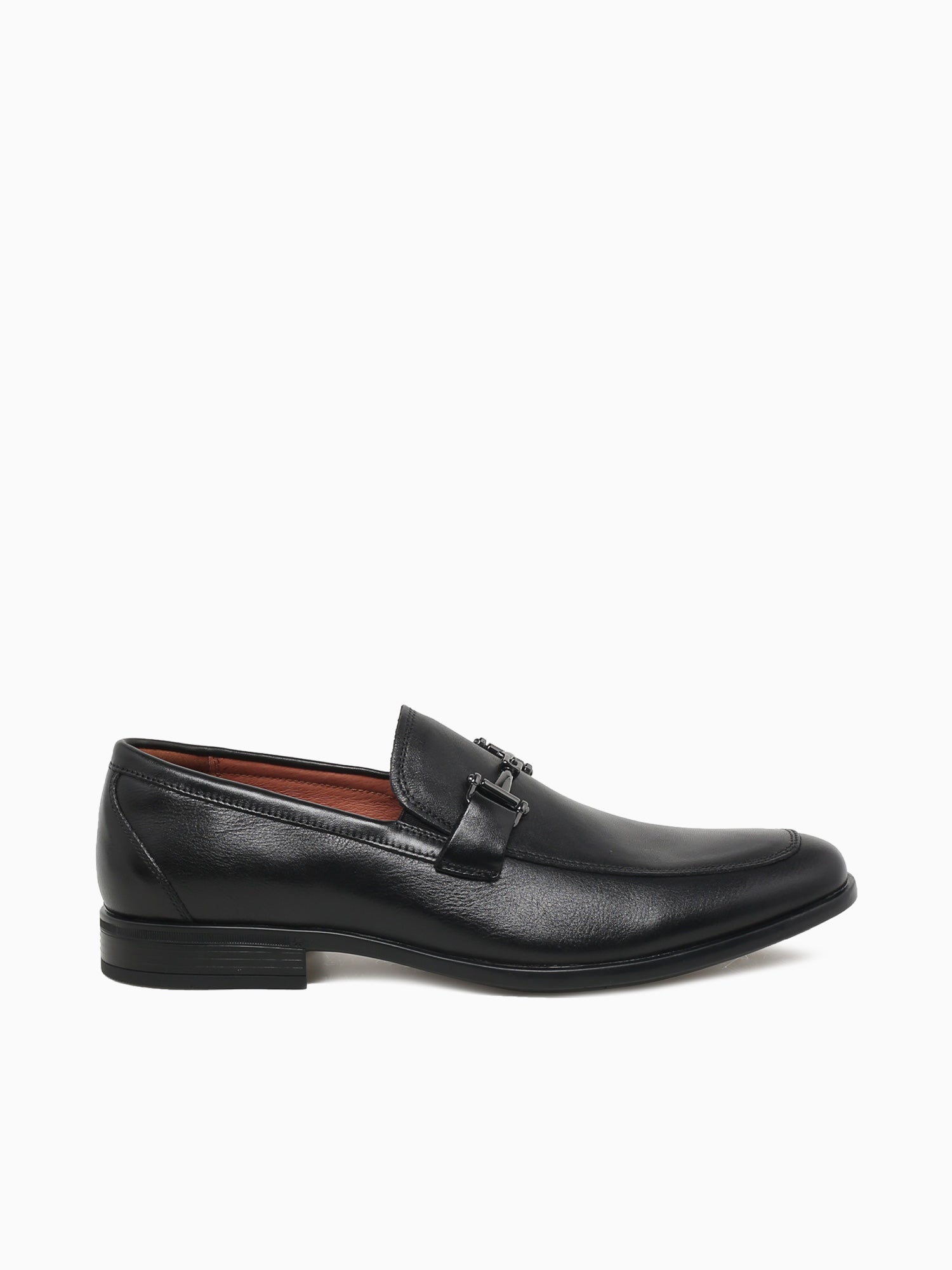 Zaffiro Moc Toe Bit Black Leather