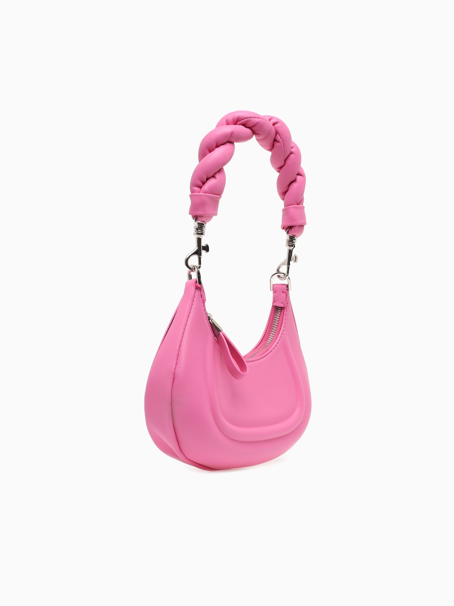 Twisted Shoulder Bag Pink Pink