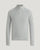 Cole Quarter Zip Jumper in Old Silver Heather