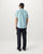 Scale Short Sleeve Shirt in Skyline Blue