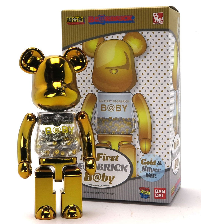 プチギフト ベアブリック be@rbrick b@by 千秋 gold\u0026silver