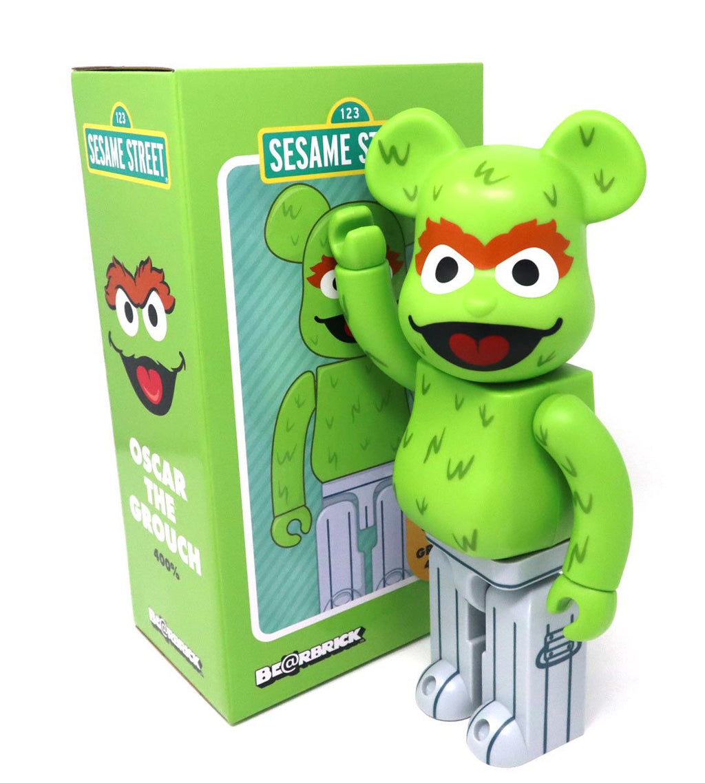 アウトレット 美品 ベアブリック☆セサミストリート☆OSCAR THE GROUCH