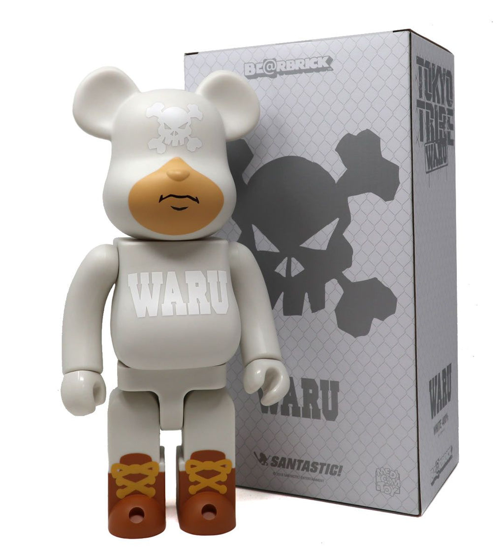 BE@RBRICK TOKYO TRIBE WARU 400％ WHITE | mezcla.in