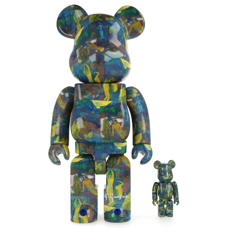 レトロマッチラベル 北欧デザイン 鳥 BE@RBRICK Paul Gauguin 1000