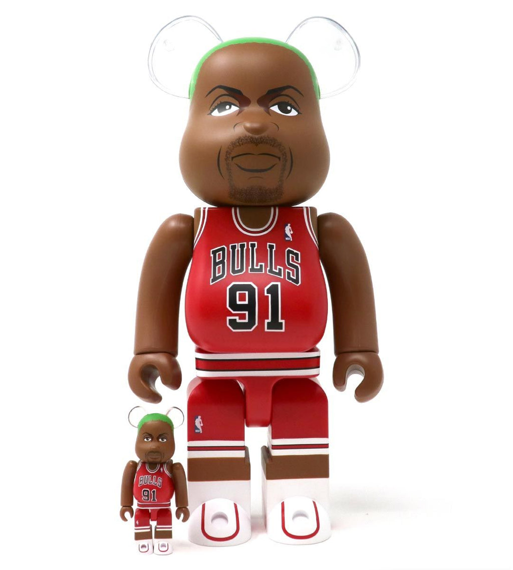 希少】BE@RBRICK Dennis Rodman 100％ ＆ 400％-