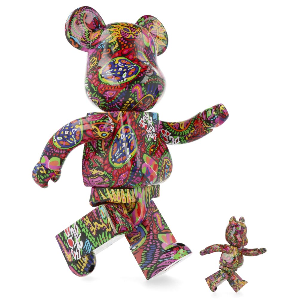 BE@RBRICK Psychedelic Paisley 100％ 400％ - hoteljahorina.com