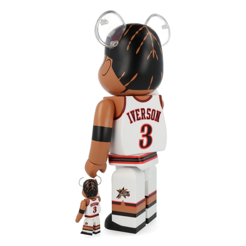 BE@RBRICK Allen Iverson 100％ ＆400% elc.or.jp